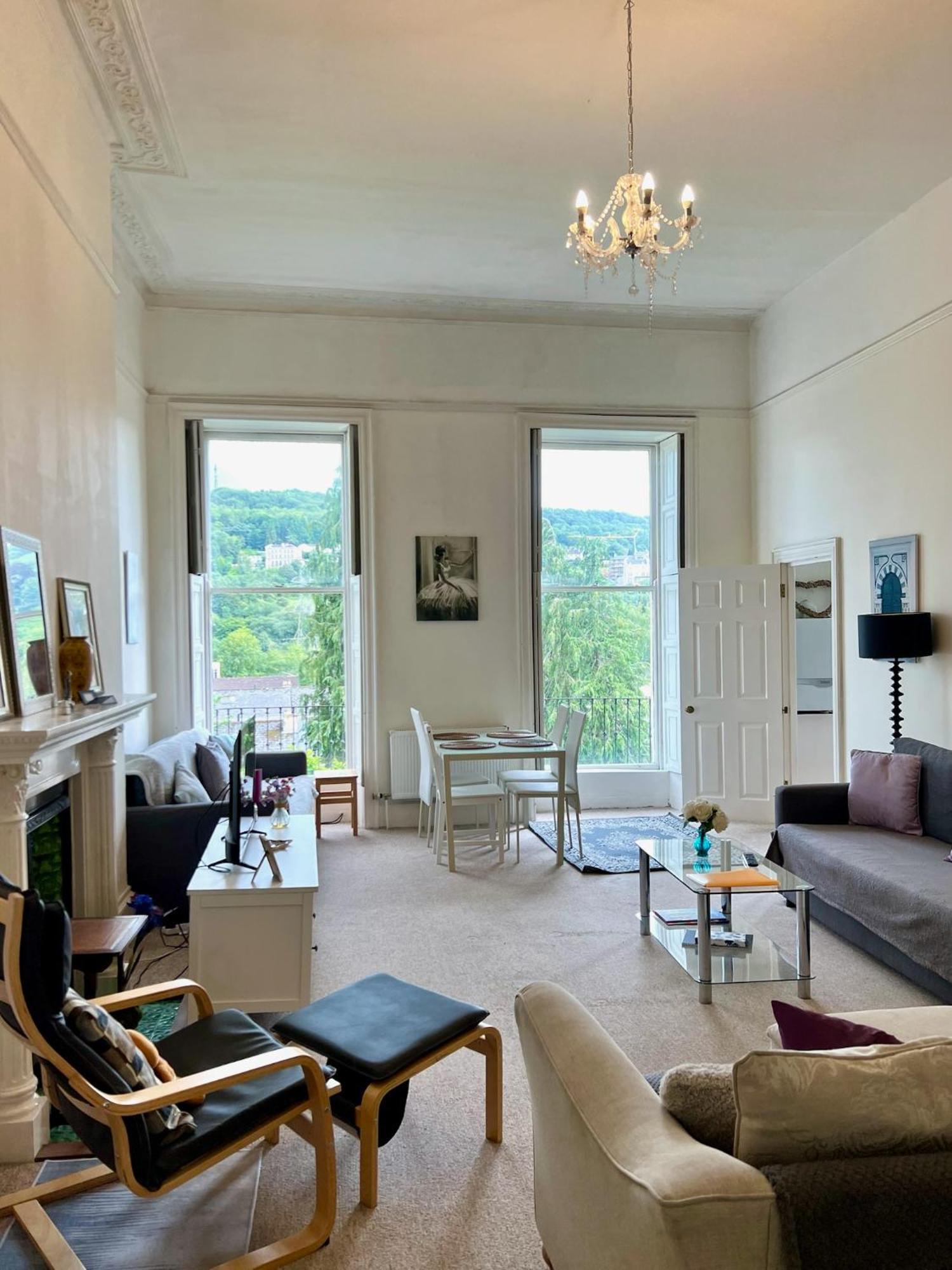 Grosvenor Apartments In Bath - Great For Families, Groups, Couples, 80 Sq M, Parking Ngoại thất bức ảnh